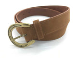 Horse Shoe Leather Belt - The Mane Dealer