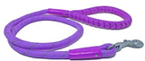 Rubber Handled Grip Rope Dog Leads
