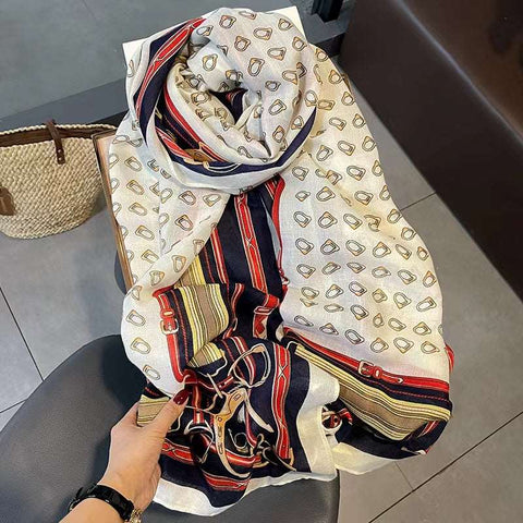 Linen Long Scarf