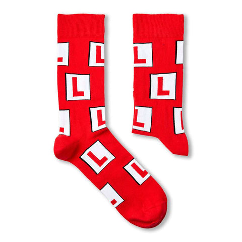 Unisex L-Plates Socks