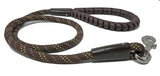 Rubber Handled Grip Rope Dog Leads