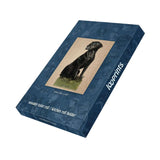 Toilet Roll Holder | Kitchen Roll Holder - Black Labrador