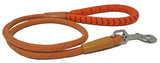 Rubber Handled Grip Rope Dog Leads