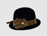 Navy Pure Wool Lead Rein Hat