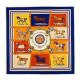 Racehorse Large Silk Scarf